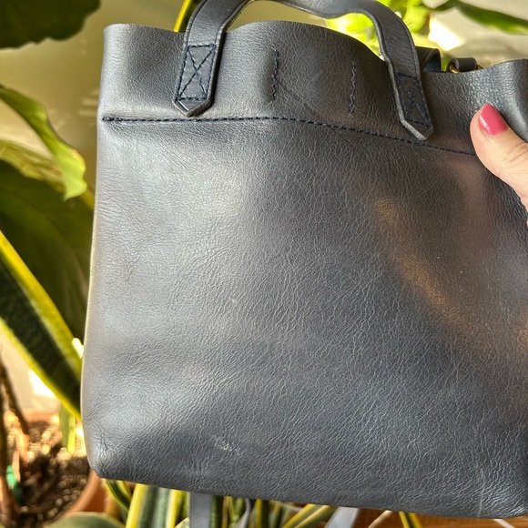 Madewell Navy Blue Small Transport Crossbody Bag - Picture 5 of 9